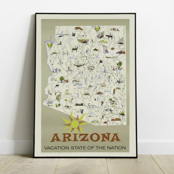 No Image Arizona kaart