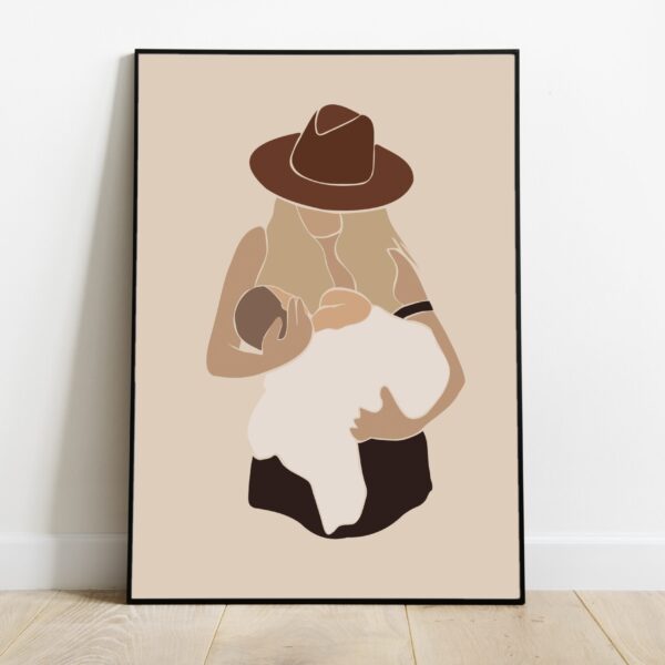 No Image Beežil taustal ema lapsega 2