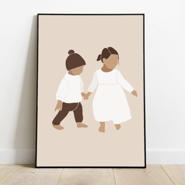 No Image Beežil taustal õde ja vend