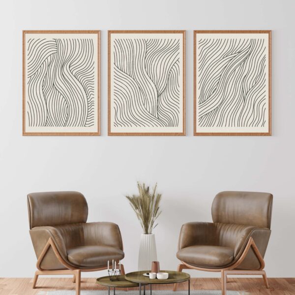 No Image Abstraktsete joonte kombo