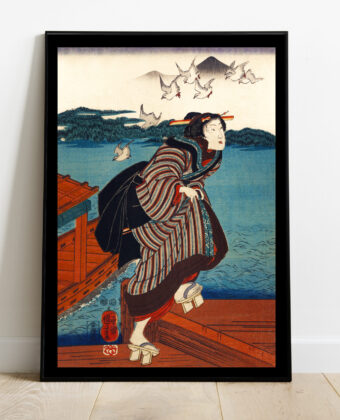 No Image Toyohara Kunichika- Naine