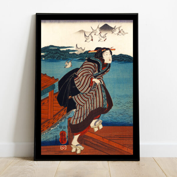 No Image Toyohara Kunichika- Naine