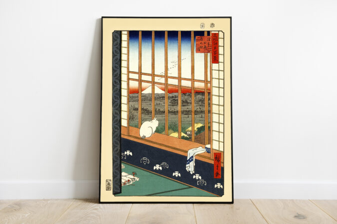 Utagawa Hiroshige- Asakusa festival