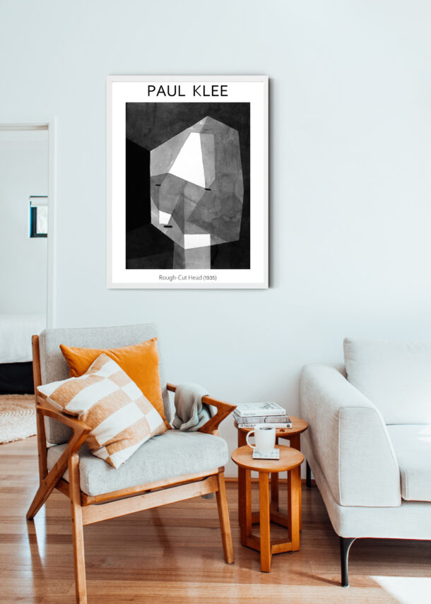 Paul Klee-Rough-Cut Head